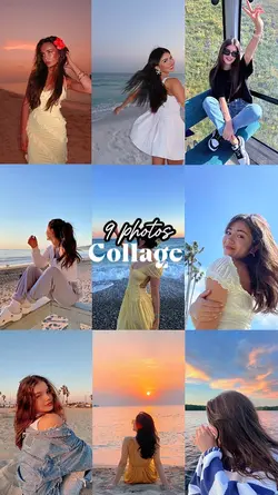 9 photo collage