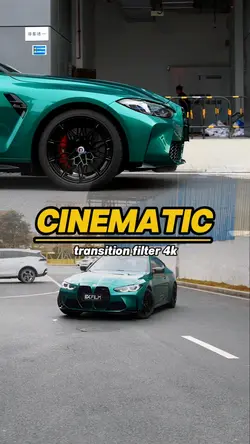 Cinematic filter 4k