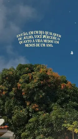 Tudo mudou