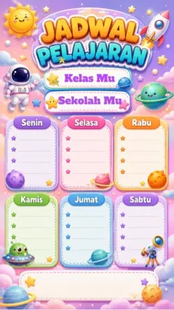 Jadwal Pelajaran