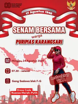 Poster Senam