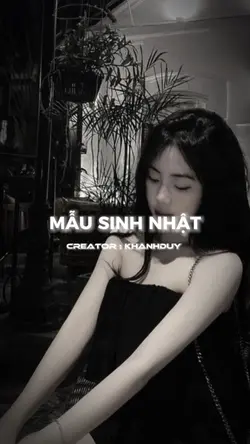 Mẫu Sinh Nhật