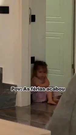 Férias acabou