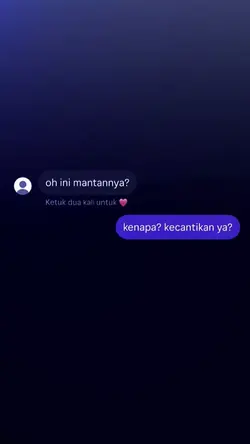 oh ini mantannya?