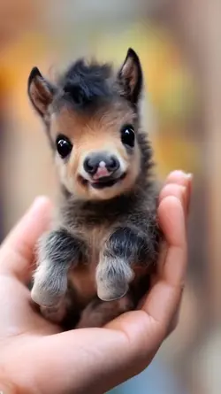 cute tiny horse 