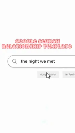 the night we met 🩷