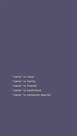 someone special