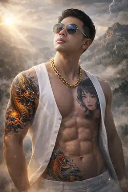 Hình xăm của anh