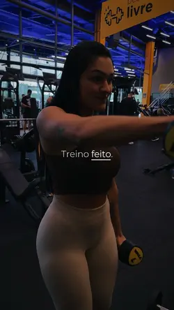 TREINO FEITO.