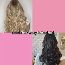 straight + wavy duo💗