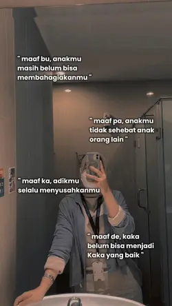 maaf Bu anakmu belum