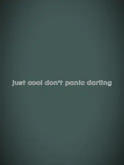 don't panic