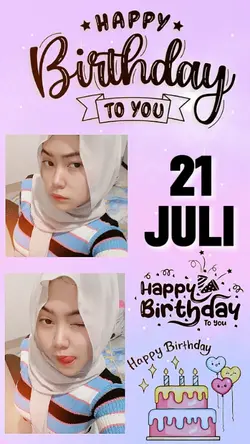 21 Juli Ultah