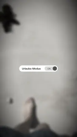 Urlaubsmodus: On