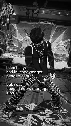 but i say