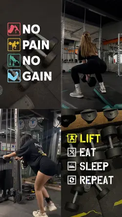 workout collage 