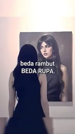 beda rambut beda