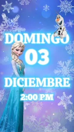 Invitacion Frozen