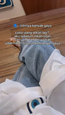 istrinya banyak gaya