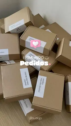 Embalando pedidos 