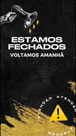 ESTAMOS FECHADOS 