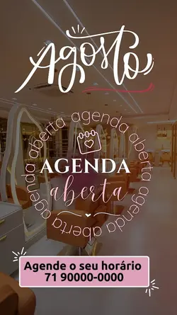 Agenda Aberta Agosto