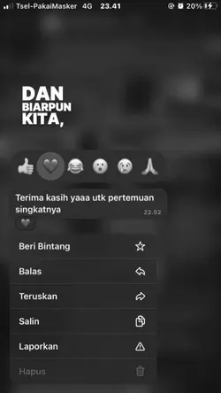 chat mantan