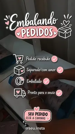 Embalando pedidos