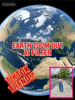 Earth zoom out