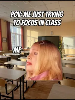my trying to focus