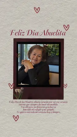 Feliz día abuelita