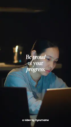 Proud your progress