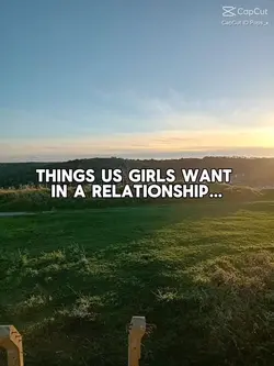we want