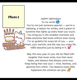 Girlfriend birthday