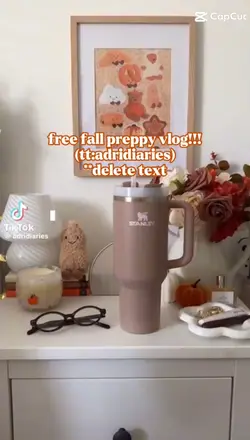 fall grwm