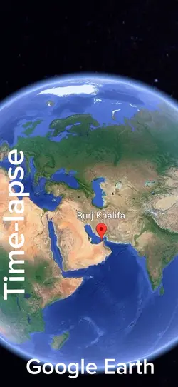 Google Earth timelap