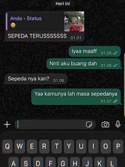 SEPEDA TERUSS