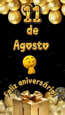 Feliz aniversário 