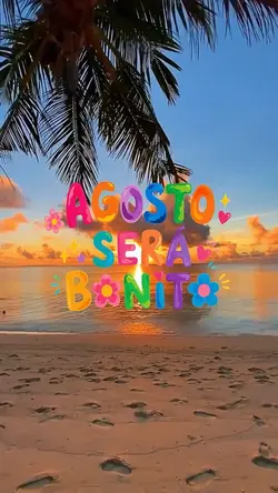 Agosto será bonito✨🩷
