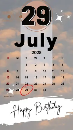 hbd 29 july 2025