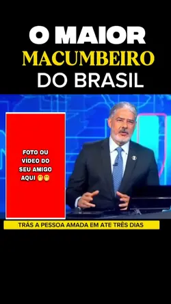 o macumbeiro kkk