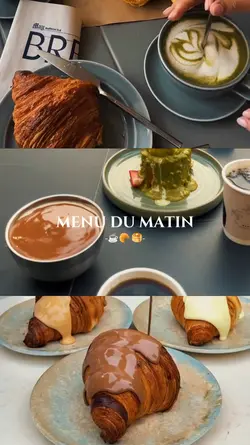 menu du matin