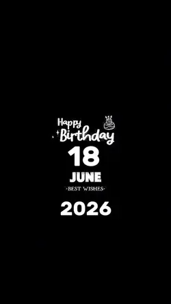 Hbd 18 June 2026
