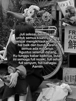 juli selesai, terima