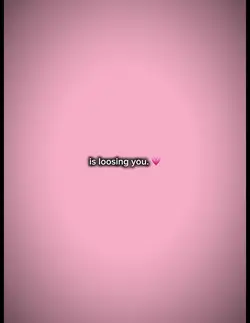 loosing you