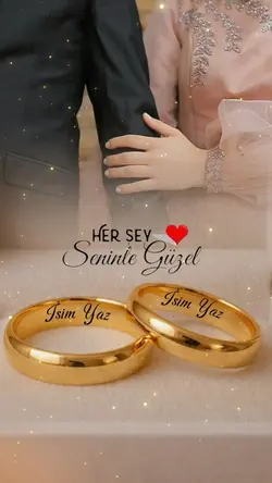Nişan Yüzük Şablonu