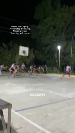 Never give up