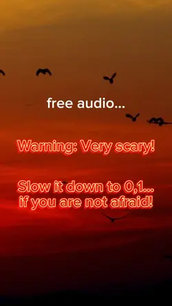 Free scary audio!