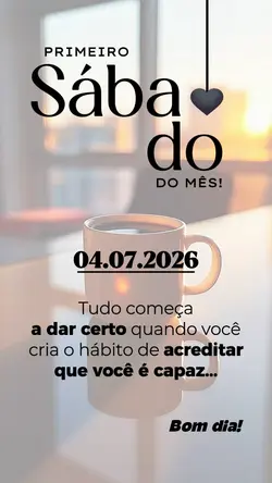 Sábado bom dia 