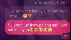 happy birthday luv